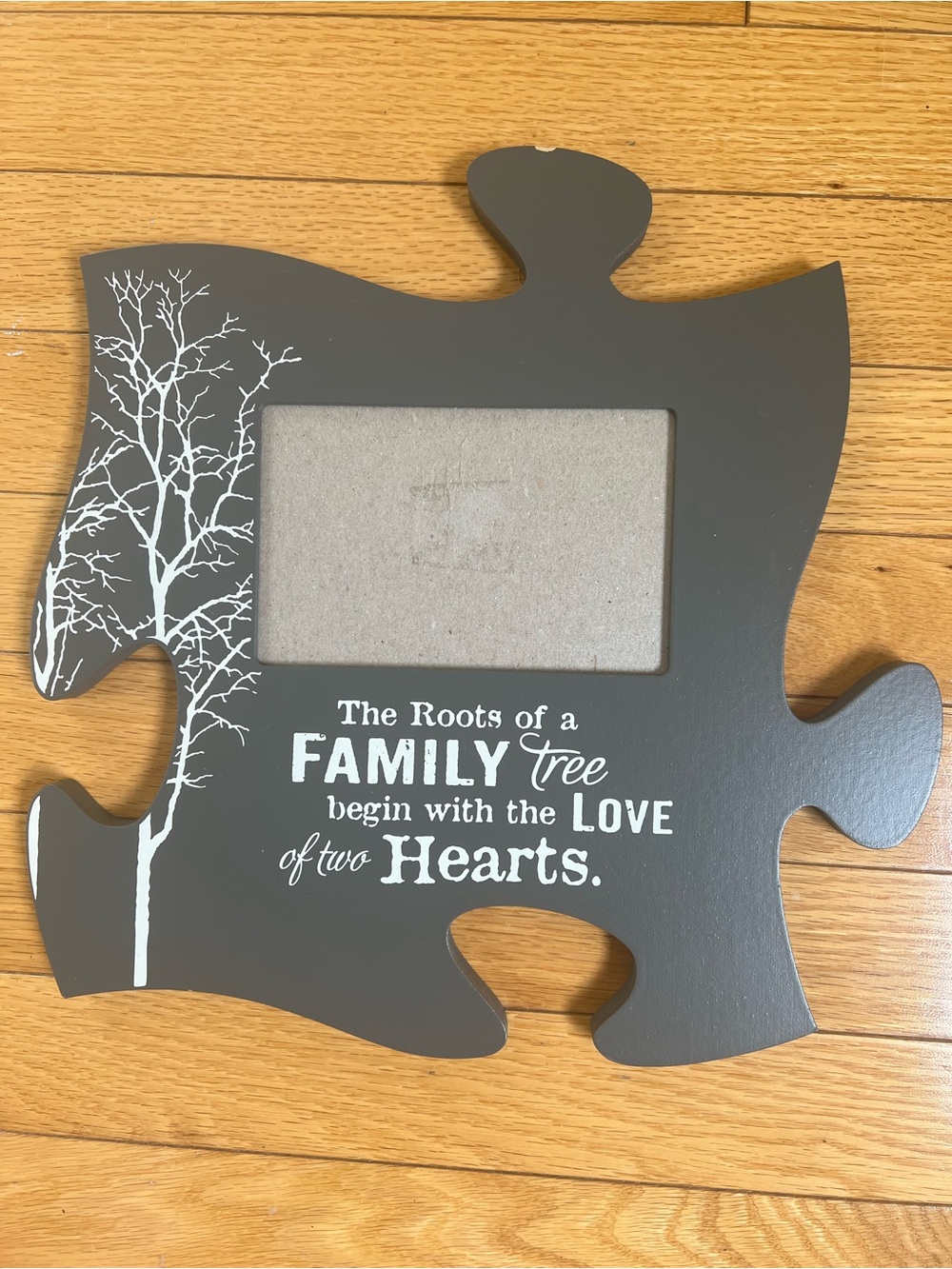 Puzzle Piece 4x6” Picture Frame